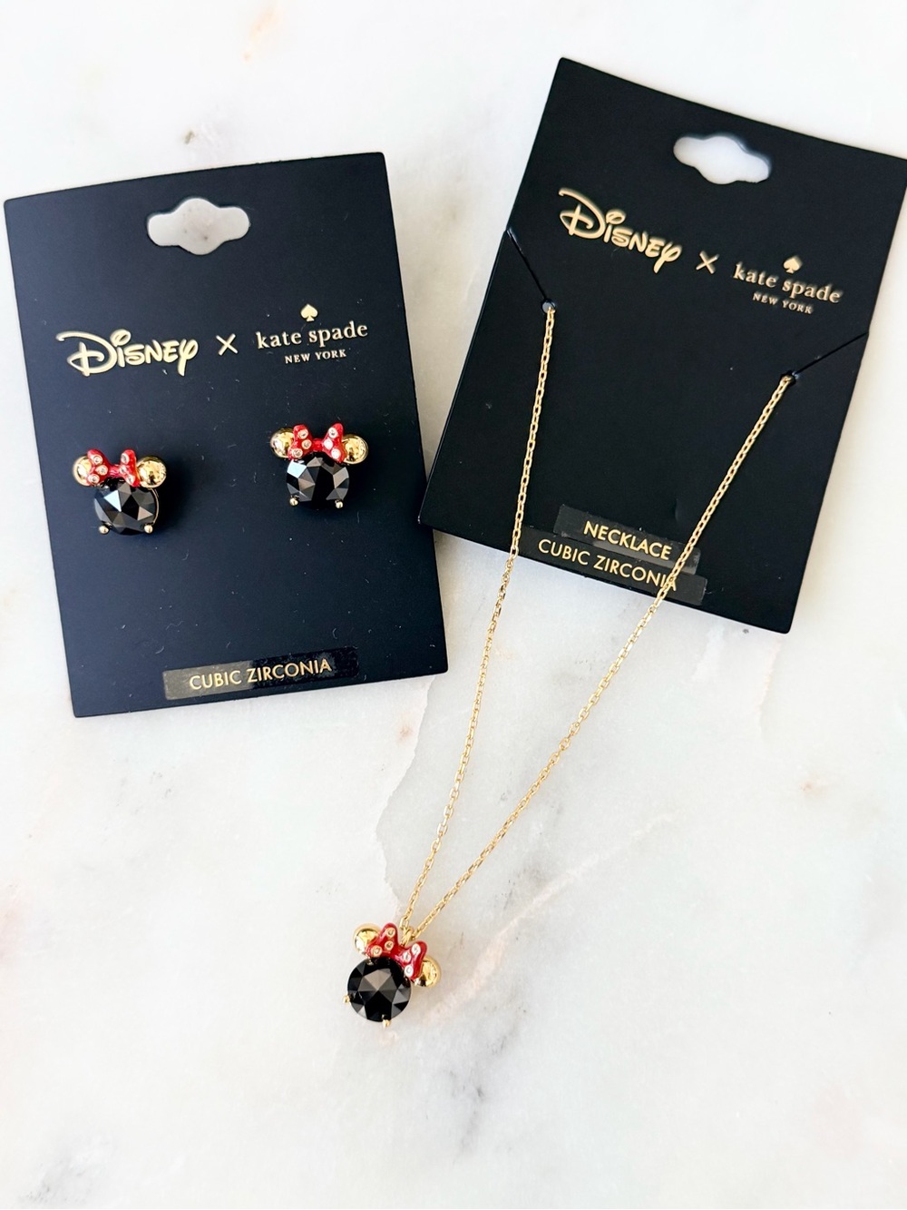 Kate Spade x Disney Necklace & Earrings Set -NWT - Picture 2 of 6